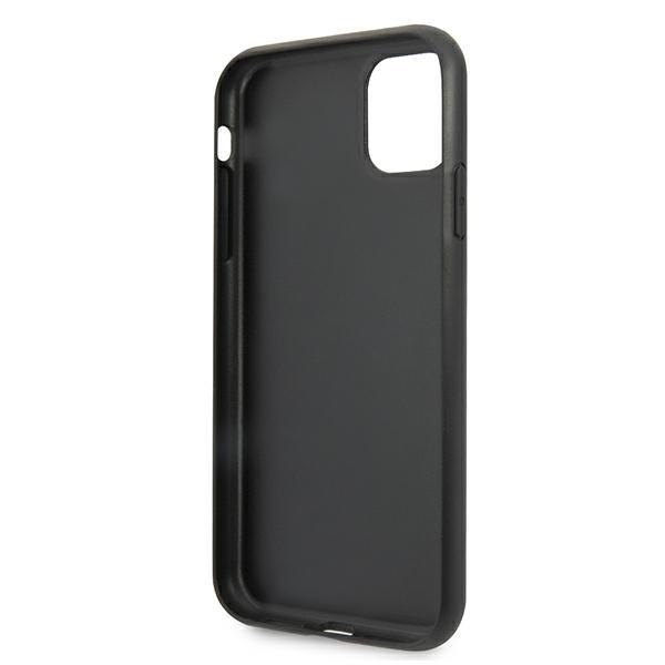 Guess GUHCN61PU4GHBR iPhone 11 6,1" / Xr 6,1" brązowy hardcase 4G Triangle